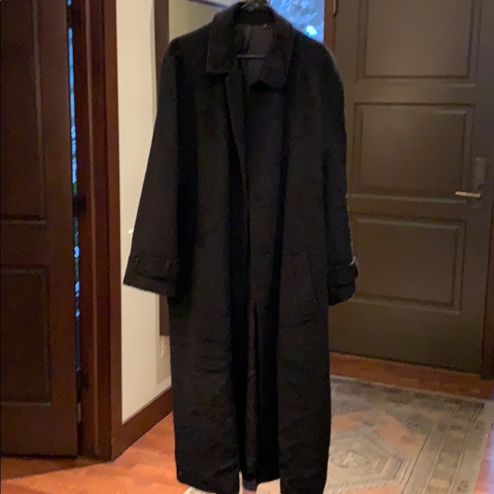 Black Donna Karen Overcoat